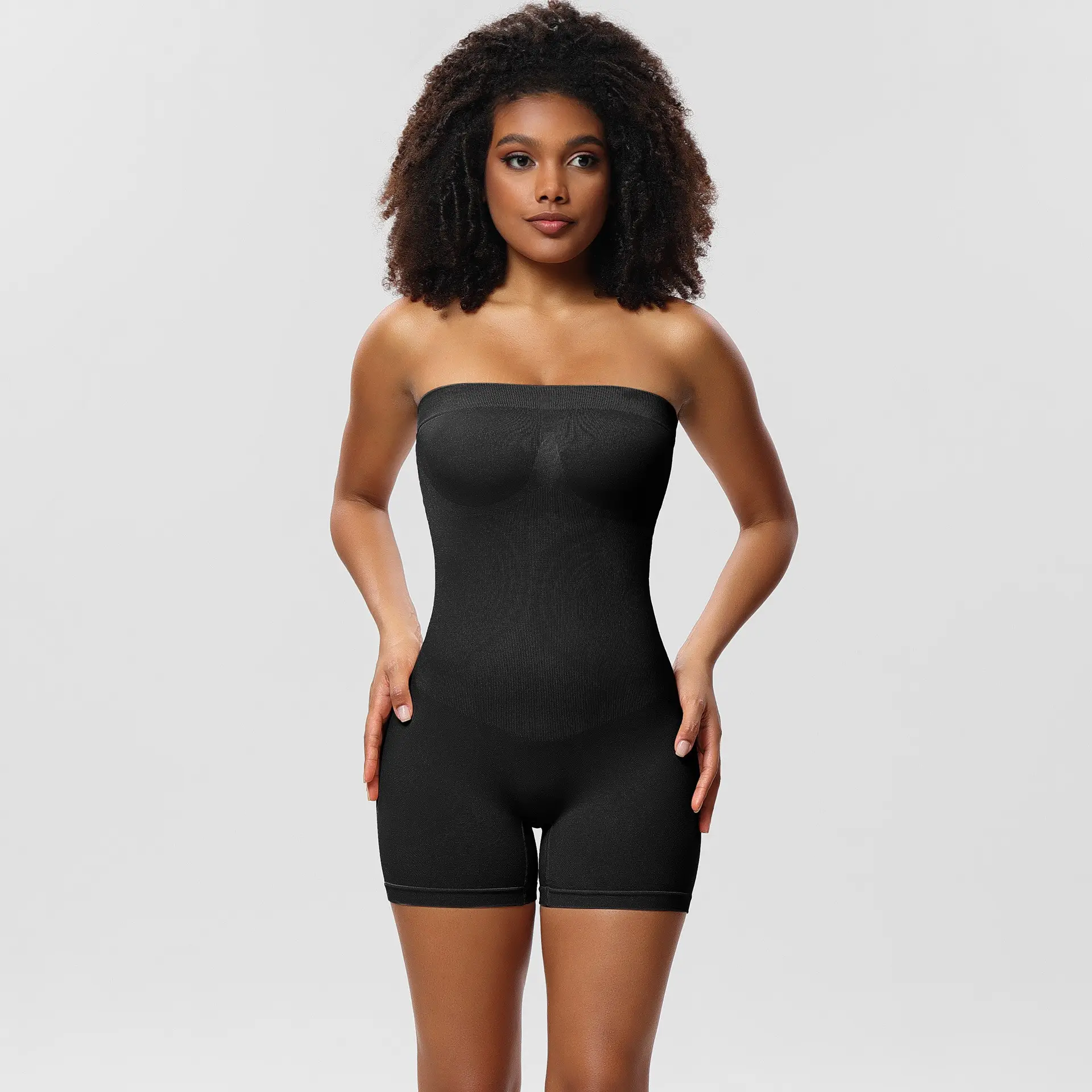 Birden fazla karın kontrol Shapewear dikişsiz Bodysuit tanga şekillendirici vücut şekillendirici kadınlar için