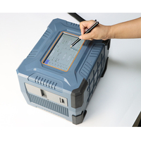 LZY spidol Laser portabel 20W, spidol genggam pengukur ukiran Laser serat Mini untuk logam/plastik kondisi baru mendukung DXF LAS Logo