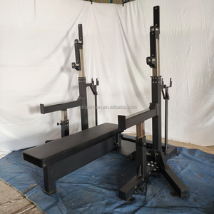 Équipement de gymnastique personnalisé Compétition Rack Combo Rack Powerlifting Rack Avec <span class=keywords><strong>Banc</strong></span> - Product Image 1