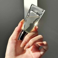 Flacon roll-on en verre vide de 10 ml pour l'emballage d'huiles essentielles, impression sérigraphique personnalisée, prix d'usine, bille en acier inoxydable