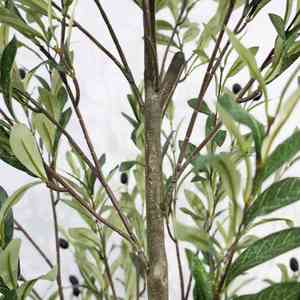 Vente en gros d'oliviers géants artificiels <span class=keywords><strong>olivier</strong></span> en plastique extérieur et intérieur <span class=keywords><strong>olivier</strong></span> à feuilles de soie de 8 pieds - Product Image 5