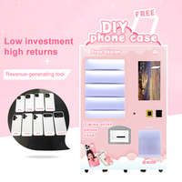 Máquina Expendedora de Fundas para Teléfonos, Software para Kioscos Inteligentes con Pantalla Táctil Interactiva, Código QR, Compatible con ADA, Color Personalizado