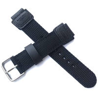 Bracelet de montre en nylon, bracelet en tissu pour Casio Sgw 300 Ae 1000w/1200/1300 W-735h/800h/215/216h Mrw-200h