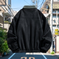 Nouvelle veste pour homme personnalisée, veste de travail décontractée à blocs de couleur, veste coupe-vent et chaude pour homme, vente en gros d'usine