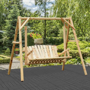 Dalles de terrasse modulaires en vinyle PP de luxe SHENGCHENG pour jardin, balcon, terrasse, cour, pelouse, revêtement de sol portable et emboîtable - Product Image 4