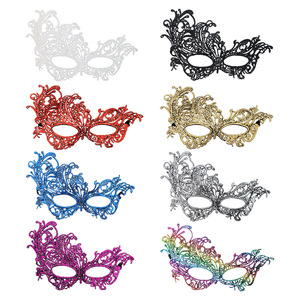 गर्म बिक्री के लिए प्लास्टिक डिय हेलोलीन कोस्प्ले आधा फेस मास्क कार्निवल पार्टी बार प्रोप्स - Product Image 5