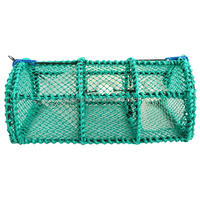 Cadre en acier inoxydable Filet vert Pièges à homard Pots de crabe Piège à homard léger pour la pêche en mer Piège à poulpe à vendre