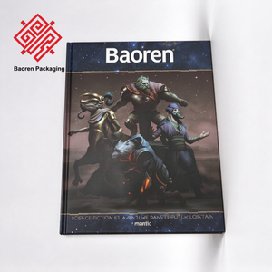 Libro de Reglas de Juego Personalizado de Tapa Dura, Impreso a Todo Color, Libro de Arte para Juegos de Mesa RPG con Cubierta Brillante - Product Image 2
