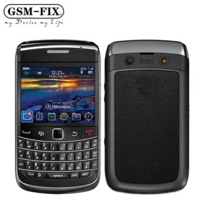 GSM-FIX 원래 블랙 베리 대담한 9700 휴대 전화 5MP 3G WIFI GPS 블루투스 쿼티 키보드 핸드폰