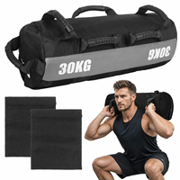 Sac de sable lesté HYROX personnalisé avec logo FRS Wholesale pour entraînement fonctionnel, sac de puissance pour équipement de musculation professionnel en salle de sport
