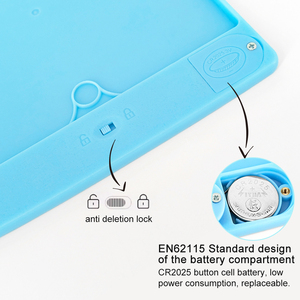 Высокое качество 8,5 дюймов детский многоразовый цифровой блокнот стираемый блокнот для заметок доска для рисования портативный ЖК-планшет для письма - Product Image 3