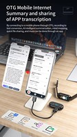 Enregistreur vocal IA portable 3-en-1 : Clip, bracelet, cordon – Réduction du bruit, enregistrement audio HD, transcription, résumé, prise de notes via application