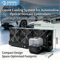Kit de refroidissement liquide pour PC OCOCOO fiable pour le gaming, kit de refroidissement liquide RGB 360 pour PC haute performance, circuit de refroidissement liquide