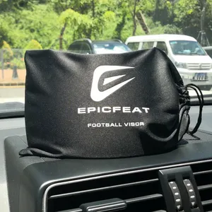 25*15 cm em branco microfibra sacos saco anti-poeira para o futebol capacete viseiras