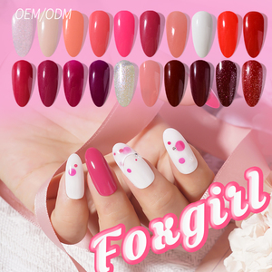 Haute qualité R S Gel de durcissement des ongles 20 couleurs <span class=keywords><strong>Foxgirl</strong></span> Gel Kit de vernis personnalisé pays-bas Offre Spéciale bricolage Nail Art beauté Gel vernis ensemble - Product Image 1