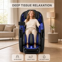 OYEAL Fauteuil de massage de luxe moderne à gravité zéro pour le corps entier, avec étirement thaïlandais et détection intelligente de la santé, disponible pour toute la famille