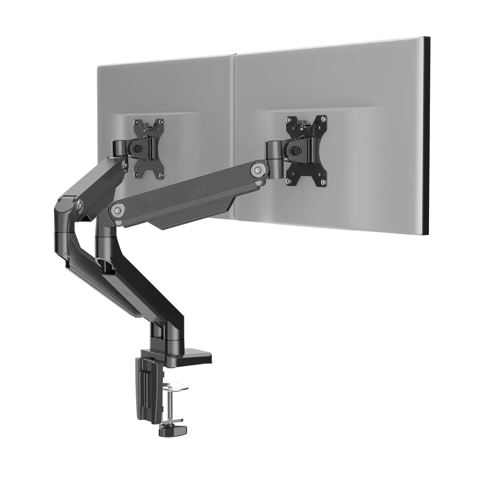 Подставка для монитора 13-32 дюйма, настольное крепление VESA для монитора, механическая пружинная рукоятка с полным движением