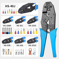 Pince à sertir électrique série HS, outils de sertissage de bornes, outils à main pour le sertissage de fils