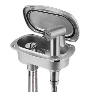 Kit Doccia da Coperta Nautico a Incasso Nascosto per Specchio di Poppa per Yacht, Camper e Roulotte - Product Image 1