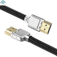 Câble HDMI Zhongshan LJ 8K 4K avec coque en métal (3 mètres) – Prise en charge 4K 60Hz, haute vitesse, 48 Gbit/s, retour audio