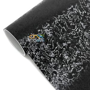 Matte Metaverse Ghost Véhicule Wrap <span class=keywords><strong>Futuriste</strong></span> Sci Fi Voiture Vinyle Résistant Aux Intempéries Aucun Résidu Amovible Auto-Adhésif Véhicule Film De Voiture - Product Image 1