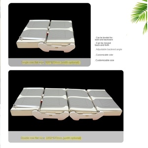 Siège de voiture personnalisé transformable en lit avec revêtement en cuir, taille et couleur sur mesure - Product Image 5