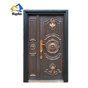 Portes en acier de <span class=keywords><strong>sécurité</strong></span> de haute qualité au meilleur <span class=keywords><strong>prix</strong></span>, design de portes en acier pour l'<span class=keywords><strong>entrée</strong></span> principale, <span class=keywords><strong>sécurité</strong></span> pour la maison - Product Image 4