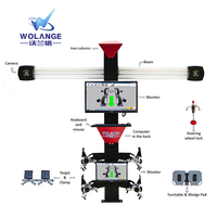 Alignement des roues de véhicule informatisé, machine d'alignement des roues 3D