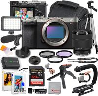 Appareil photo hybride plein format Cinema Line FX3 en gros avec objectif FE 24-70mm – Kit complet