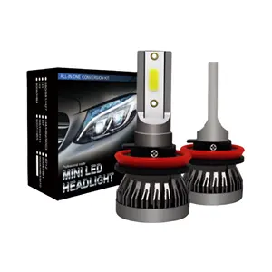 Espumoso mini H7 H4 faro LED 36W bombillas de faro súper brillantes 5500LM para todos los faros de automóviles