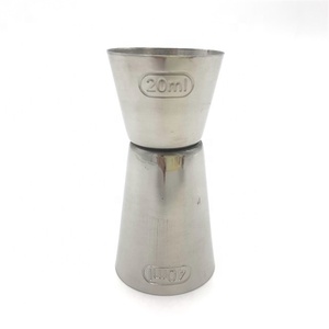 20/40ml Stainless Steel Cocktail <strong>Drinks</strong> Bar Bartender Tool Double <strong>Measuring</strong> Jigger Liquor Shot Glass Cup With <strong>Measurement</strong> Marks - Product Image 4