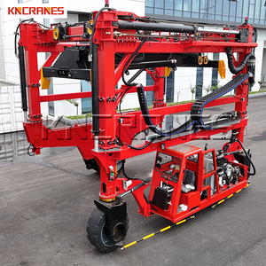 Straddle Carrier Mobile 35 Ton 60 Ton 80 Ton 50 Ton 40 Ton RTG Container Loading <b>Crane</b> With Rubber Tyre - Product Image 3