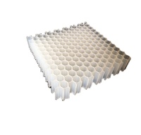 Service de découpe et de traitement de panneaux solaires en nid d'abeille en plastique transparent multicouche PP6 personnalisable, échantillon gratuit disponible