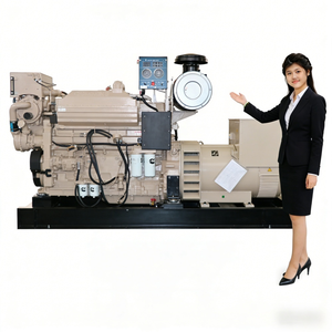 Groupe électrogène marin ultra-performant 375 kW, unité de puissance robuste et fiable pour bateaux, système de refroidissement par eau CCFJ375-JW assuré - Product Image 1