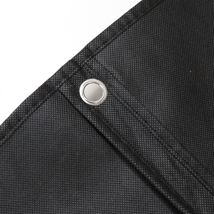 Custom logo print eco-friendly non woven fabric foldable wedding dress mens suit garment bag