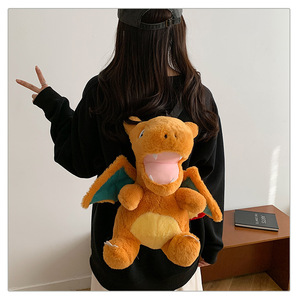 <span class=keywords><strong>Mochila</strong></span>/Bolso Bandolera Tridimensional de Pokémon Charizard, Linda para Niñas, Regalo para Padres e Hijos - Product Image 3