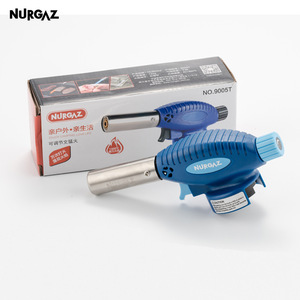 Antorcha de butano portátil NURGAZ con encendedor para camping, cocina y uso al aire libre - Product Image 4