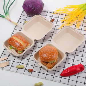 Prime Quality Eco-Friendly Customizable <b>Takeaway</b> Food Packaging <b>Containers</b> for Hamburger Boxes Export - Product Image 5
