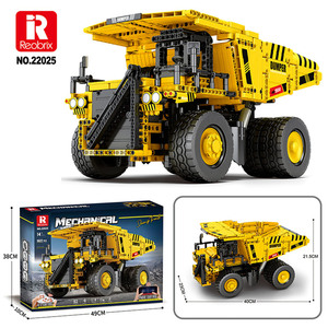 Bloques de Construcción de Ingeniería 22025, Modelo de Camión Minero, Juguete Educativo con Control Remoto para Niños - Product Image 6