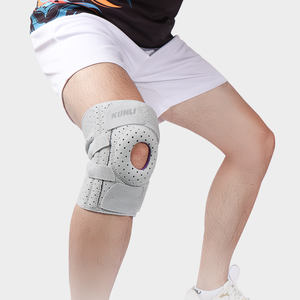 Genouillère de Sport de ménisque de Compression de manchon de soutien professionnel avec stabilisateurs latéraux pour le volley-ball - Product Image 1