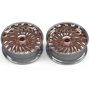 ล้อแม็กซ์อลูมิเนียมฟอร์จ Mercedes 5x114.3/5x127 สีโรสโกลด์ ใหม่ - Product Image 2