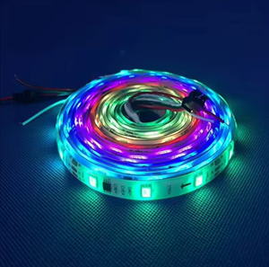 Bande lumineuse LED 5050 IP65 étanche ultra-lumineuse 24V, flexible, pour décoration extérieure de jardin et de fête - Product Image 1