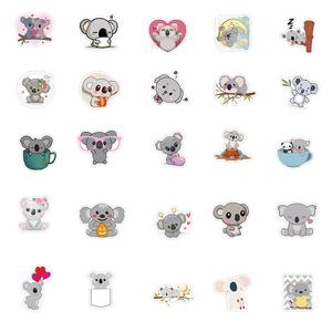 50 pièces <span class=keywords><strong>Koala</strong></span> mignon fille autocollant étiquette pour calendrier ordinateur portable téléphone portable bagages bouteille vinyle étanche autocollants - Product Image 5