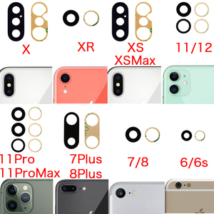 Parti di ricambio del telefono OEM copertura dell'anello di vetro dell'obiettivo della fotocamera posteriore per <span class=keywords><strong>iPhone</strong></span> <span class=keywords><strong>XS</strong></span> Xm 11 12 13 custodia <span class=keywords><strong>protettiva</strong></span> della serie 14 custodia del telefono - Product Image 4