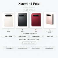 Smartphone pliable original Xiaomi 18 Fold 2026 5G, écran pliable 5,38+7,58 pouces, appareil photo Leica 200MP, double SIM, téléphone Android XIAOMI 18fold