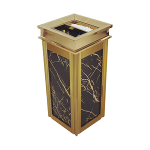 Poubelle commerciale carrée en acier inoxydable pour hôtel, zone publique, <span class=keywords><strong>restaurant</strong></span>, salle d'exposition, antirouille, grande capacité, durable - Product Image 5