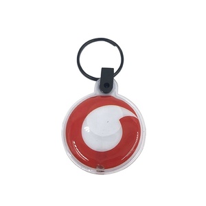 Custom Mini <b>LED</b> <b>Flashlight</b> Keychain PVC Promotional Gift - Product Image 2