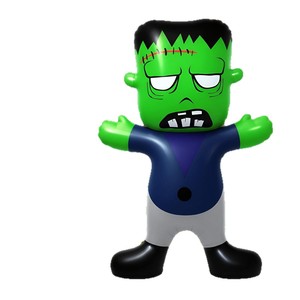 Decoración Inflable de Frankenstein para Jardín de Halloween, Monstruo Verde, Decoración de Jardín para Exteriores, Figura Inflable de PVC - Product Image 5