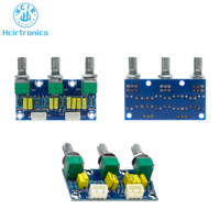 XH-M802 carte de tonalité passive amplificateur préampli Module d'alimentation faible réglage du son élevé bricolage carte PCB