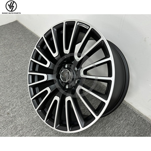 Customize New Multi-Spoke Black Finish Forged Aluminum Alloy <b>Wheels</b> 20-24 Inch for for Mercedes for G Class W463A G63 AMG Car - Product Image 2
